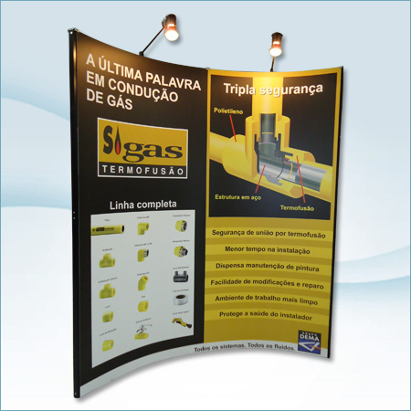 Painel Multiforma Curvo 180-200 Backwall