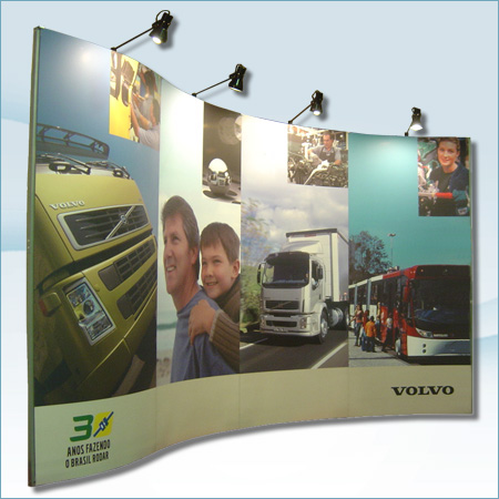 Painel Multiforma Curvo 360-200 Backwall